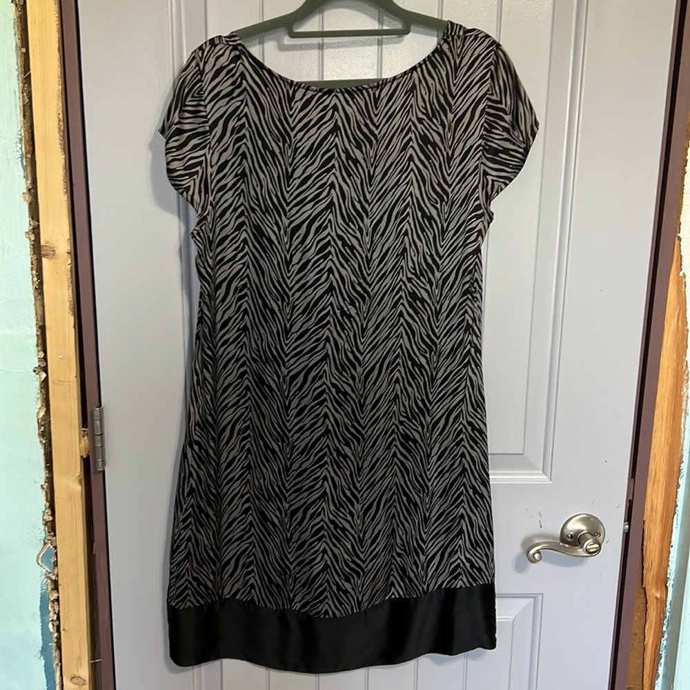 Express Silk Animal Print Dress-Tunic size M - Picture 4 of 4